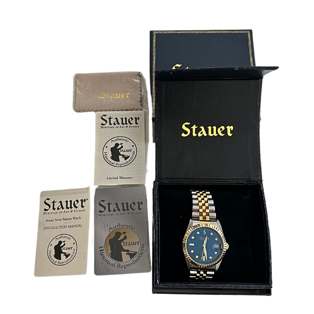 Stauer Bienne Swiss Made 5 ATM Men&#39;s Watch