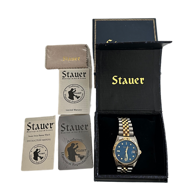 Stauer Bienne Swiss Made 5 ATM Men&#39;s Watch