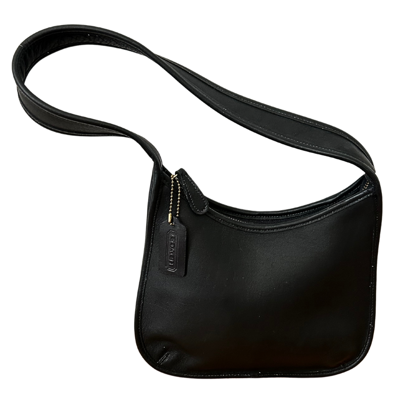 COACH Zip Top Closure Shoulder Purse 9020