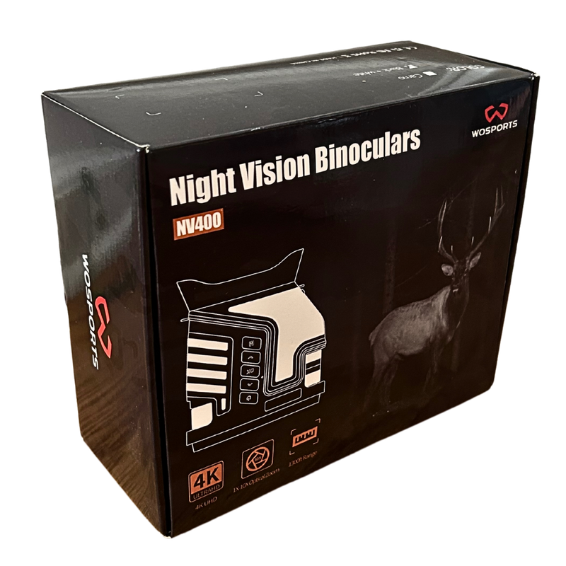 Wosports NV400 Night Vision Binoculars &amp; Case