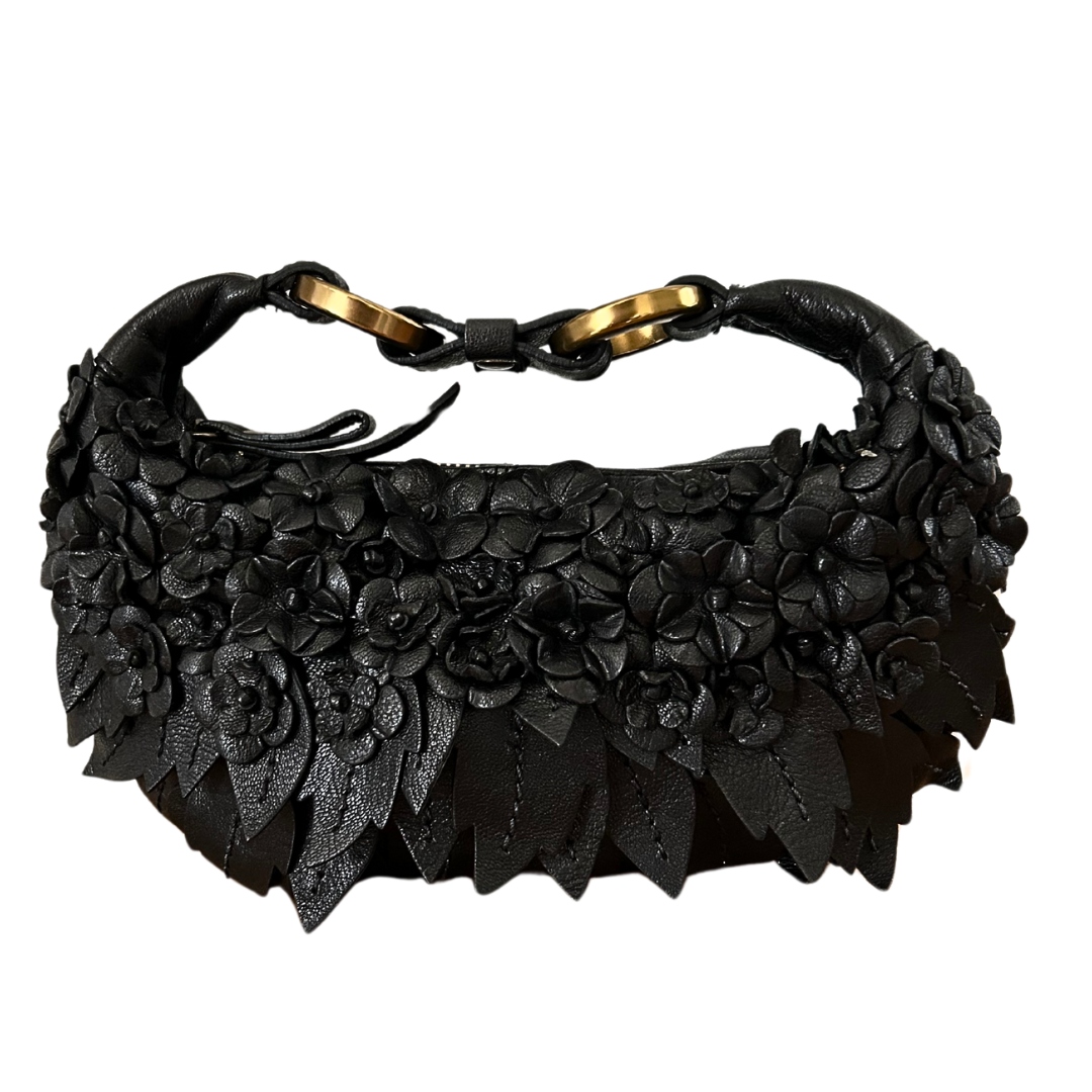 Isabella Fiori Mini Floral Cutout Shoulder Purse