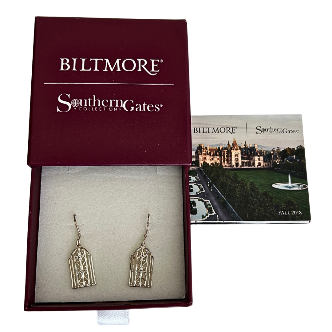 Biltmore Sterling 925 Transom Earrings by Southern Gates