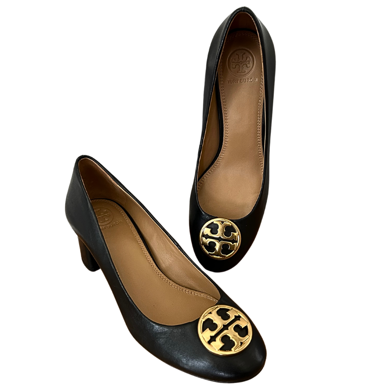 Tori Burch 2&quot; Block Heel Pump Women&#39;s Size 7