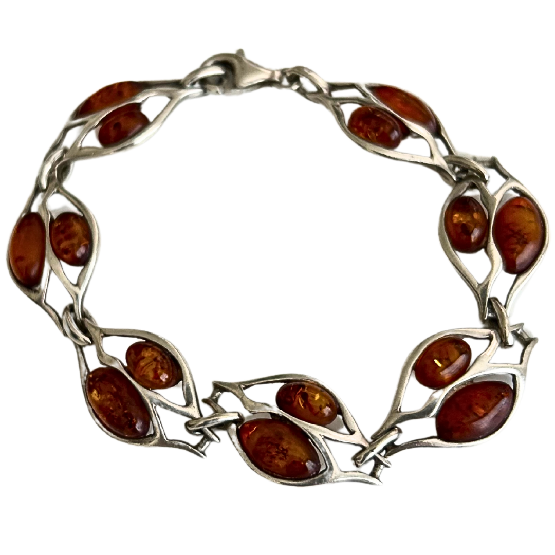 Sterling 925 Amber Bracelet