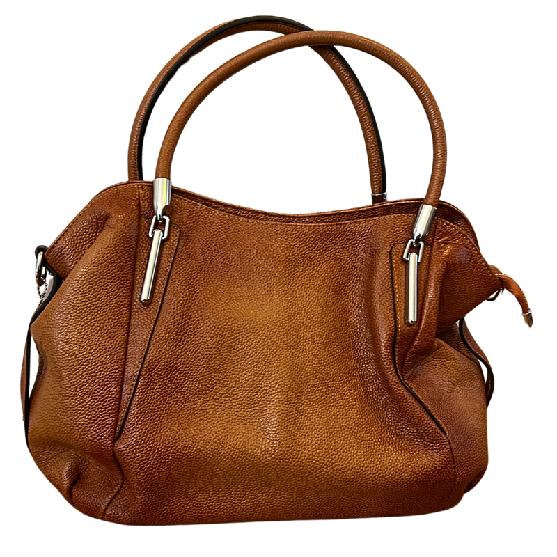HESHE Zip Top Closure Triple Compartment Shoulder Purse