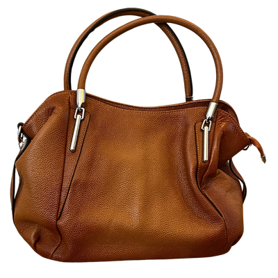 HESHE Zip Top Closure Triple Compartment Shoulder Purse