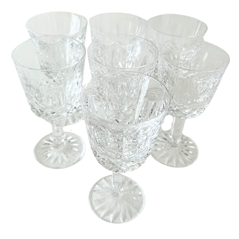 Waterford Crystal Port Wine Glass Set of 7
