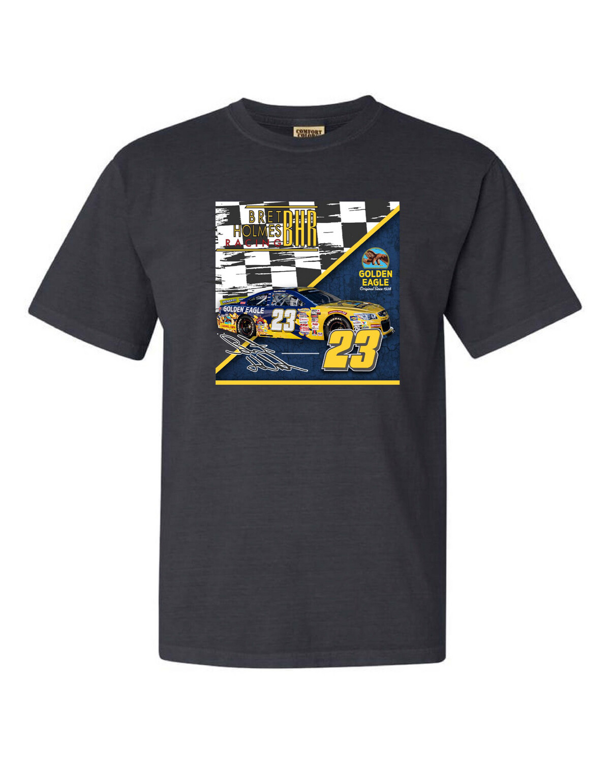 Front  Color Racing Logo Graphite