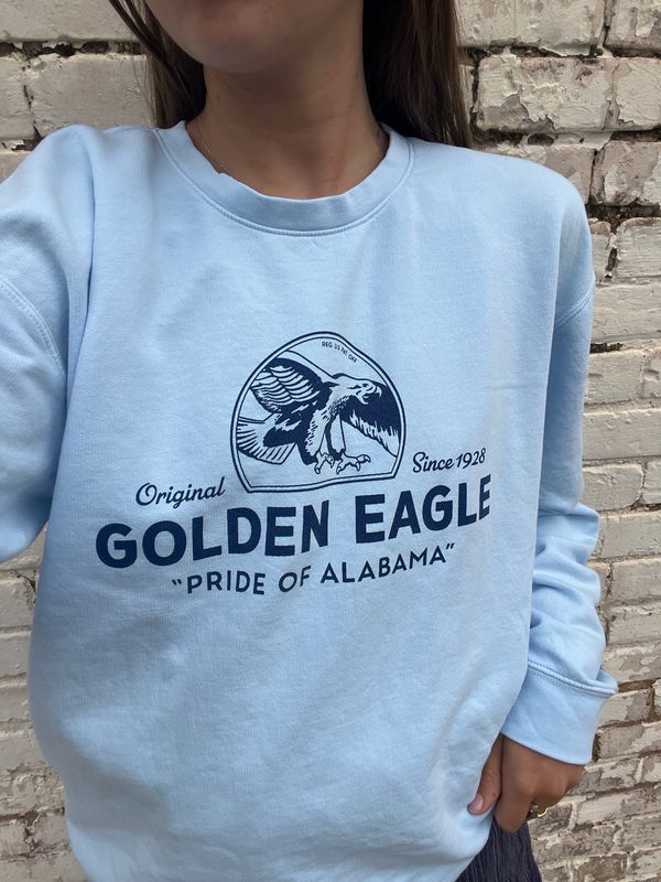 Hydrangea Blue Crewneck Sweatshirt