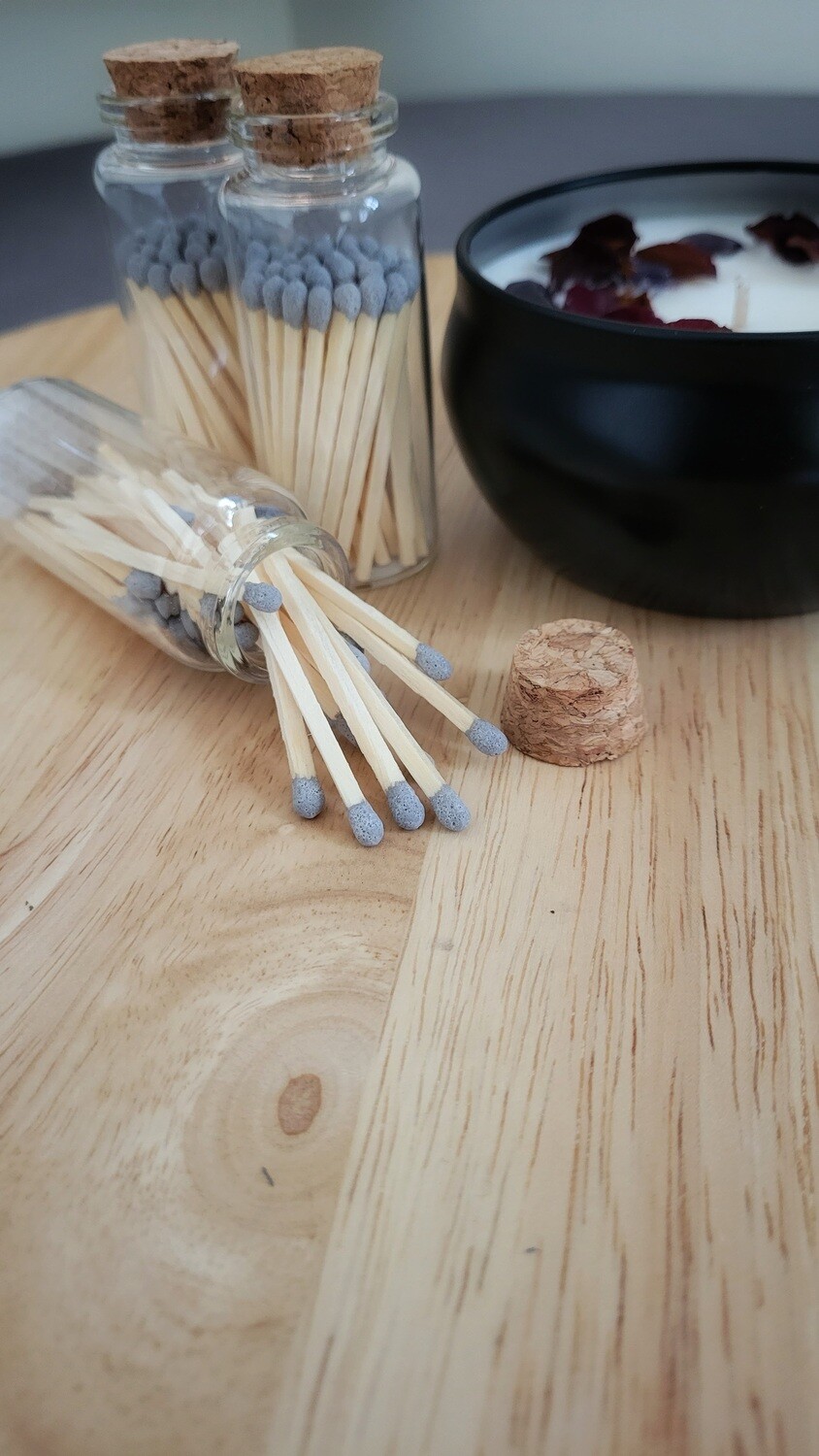 Grey Color Tip Matches