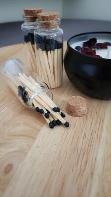 Black Color Tip Matches
