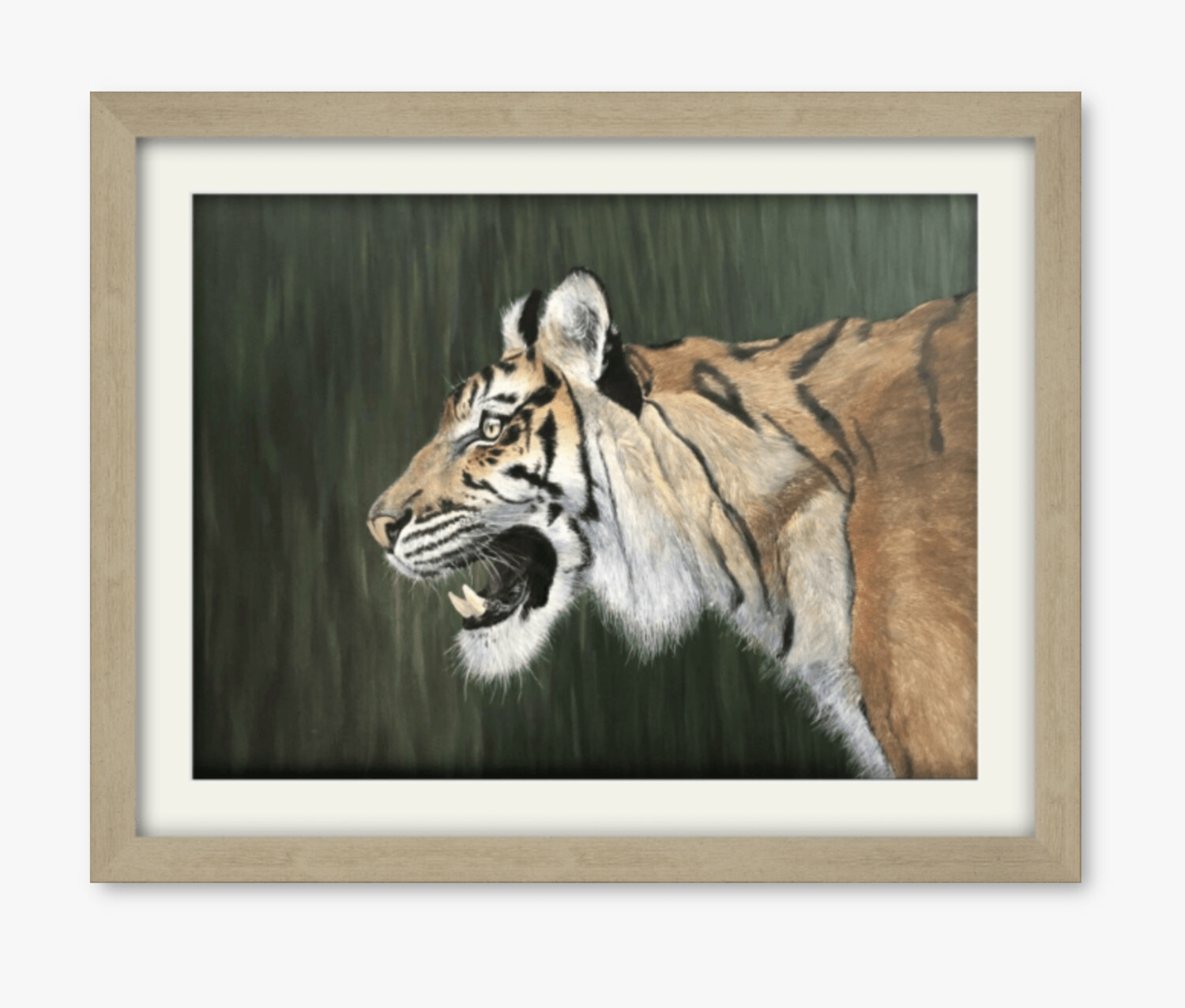 Tiger, Tiger, Burning Bright - Original Acrylic Painting