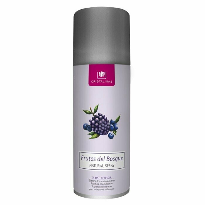 Ambientador natural spray  Frutos del bosque Cristalinas