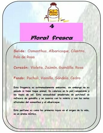 Perfume número 4 a granel - Violeta Ultra