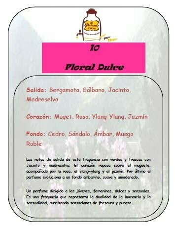 Perfume número 10 a granel - Anis Anis