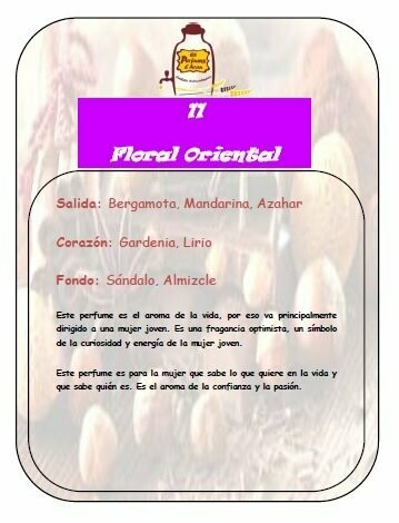 Perfume número 11 a granel - DosUnoDos CaH