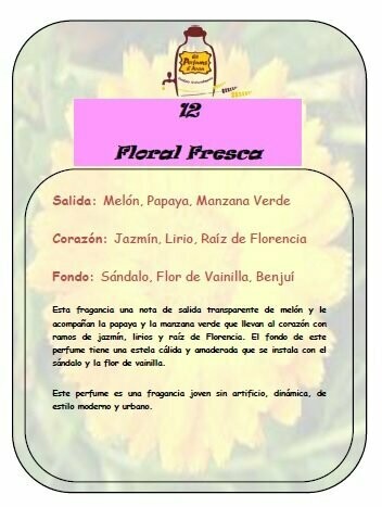 Perfume número 12 a granel - Mujer Hugo el Jefe