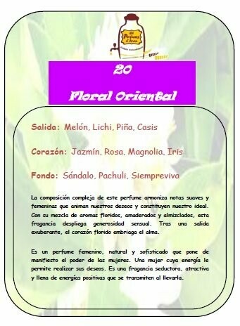 Perfume número 20 a granel - Magnetismo E