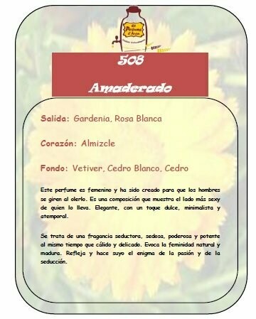 Perfume número 508 a granel - Narciso Flor NaR