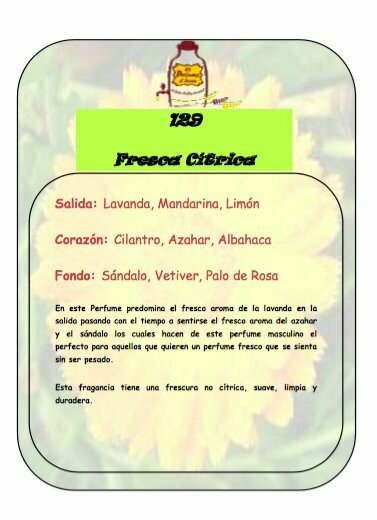 Perfume número 129 a granel - Eternidad CaKe