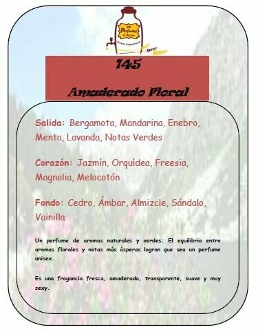 Perfume número 145 a granel - Ser CaKe