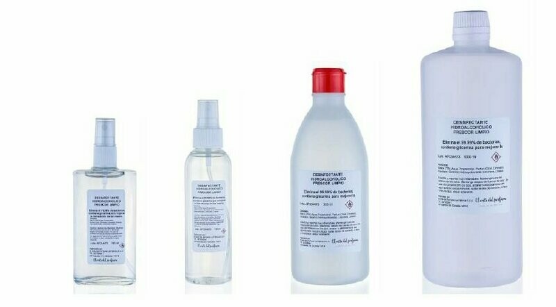 Gel hidroalcohólico con Aloe Vera y B5