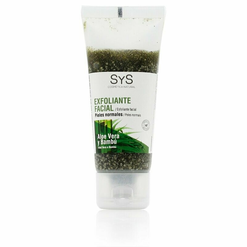 EXFOLIANTE FACIAL 100ml ALOE VERA Y BAMBU