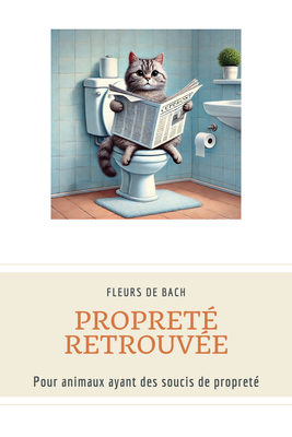 Fleurs de Bach pour animaux ayant des soucis de propreté
