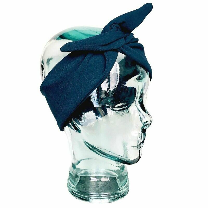 Navy Woven