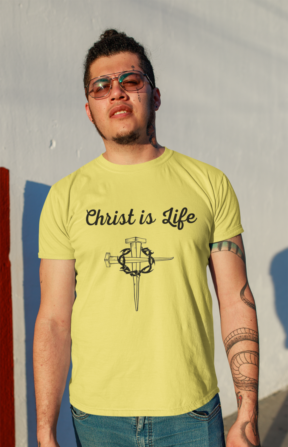Christ is Life Tee