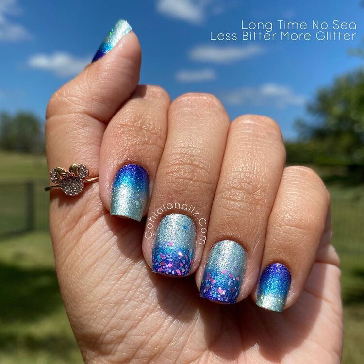 Ombré &amp; Glitter Mermaid 