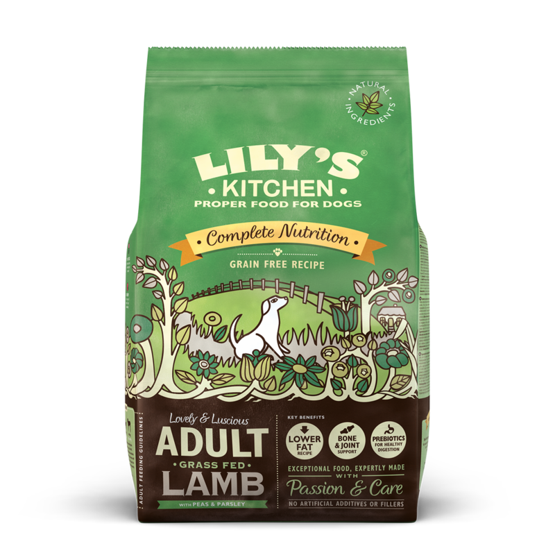 Lily&#39;s Kitchen Adulte Sans Céréales - Agneau 2.5kg