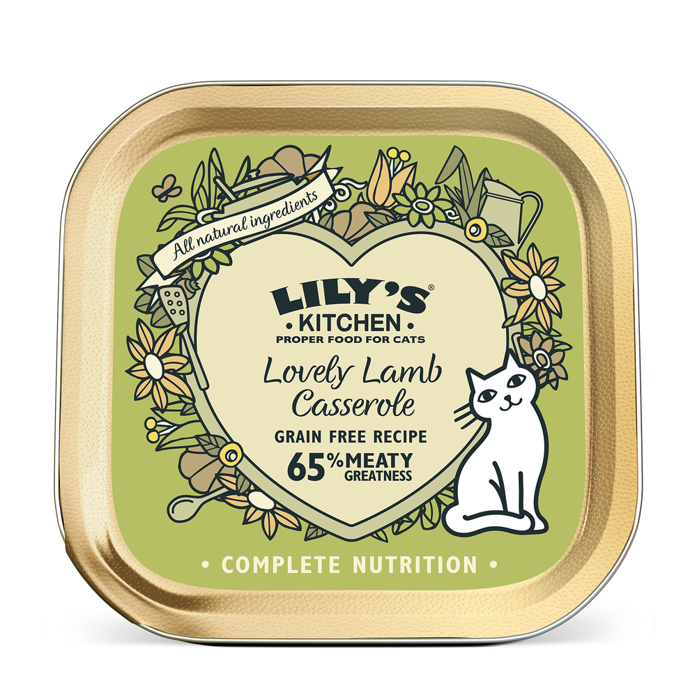 Lily&#39;s Kitchen - Barquette Cocotte d&#39;Agneau pour Chats 85g