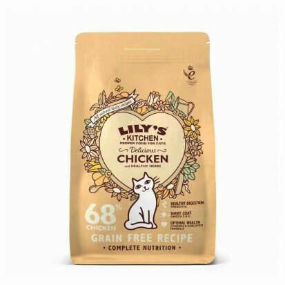 Lily&#39;s Kitchen - Croquettes au Poulet pour Chats 2kg