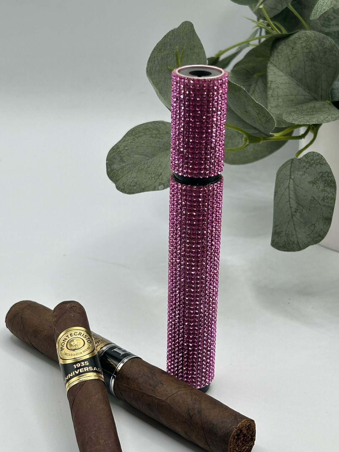 “Diamond” Rhinestone Cigar Torch Lighter + Poker