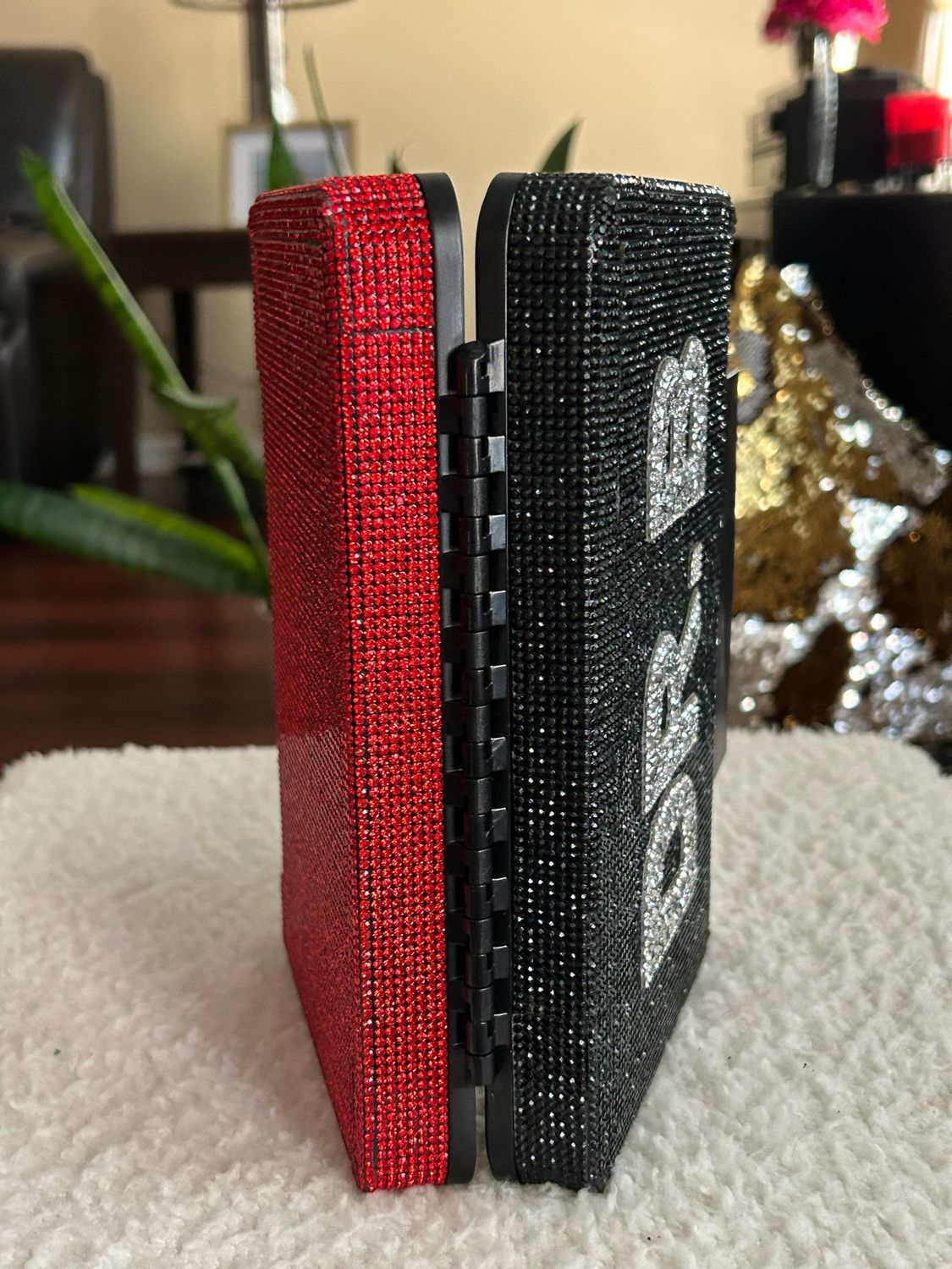 Personalized Large Rhinestone Cigar Travel Set