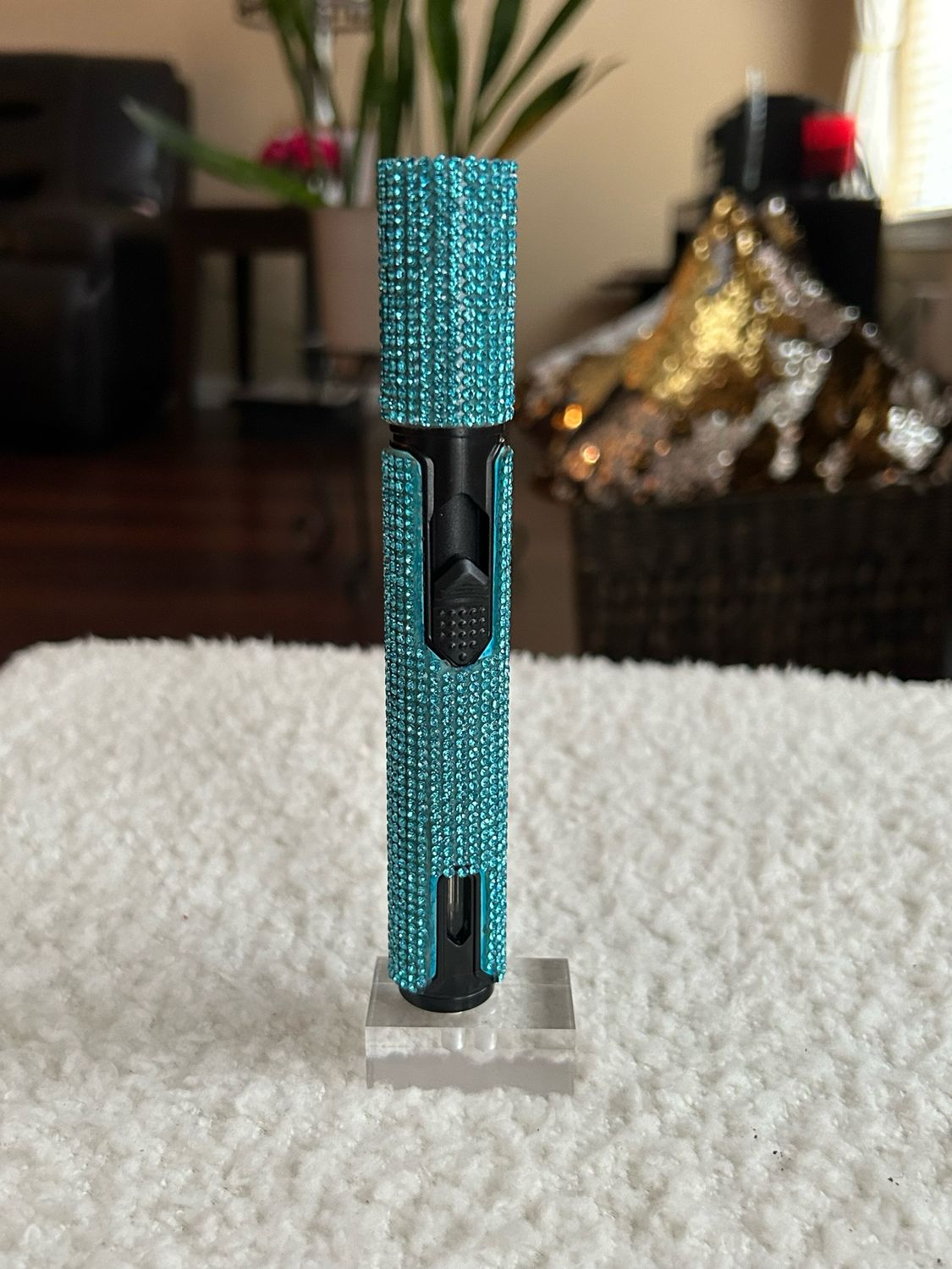 “Diamond” Rhinestone Cigar Torch Lighter + Poker