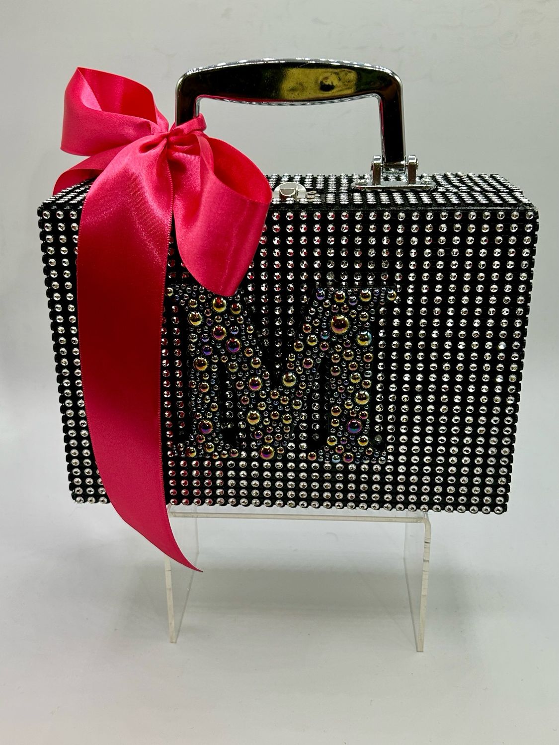 Customizable Initial Box Bag