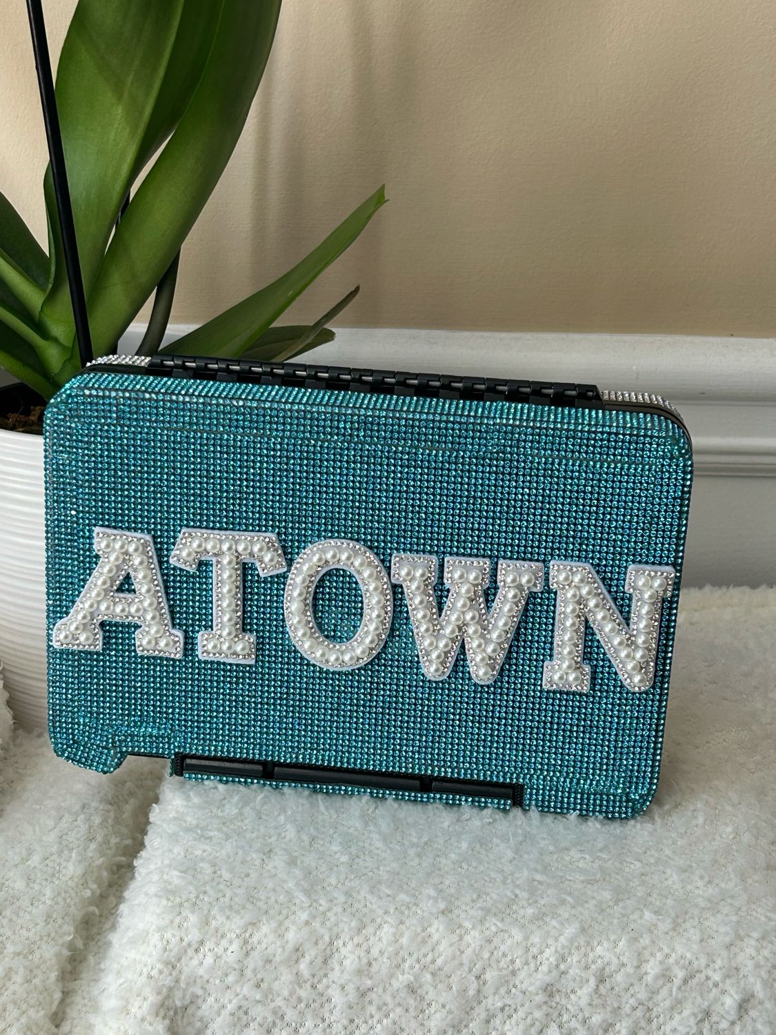 Personalized Large Rhinestone Cigar Travel Set