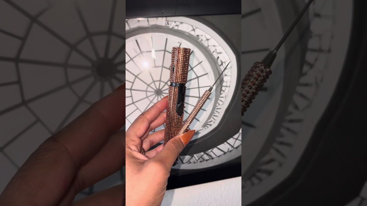 “Like A Diamond” Rhinestone Torch Lighter + Cigar Poker