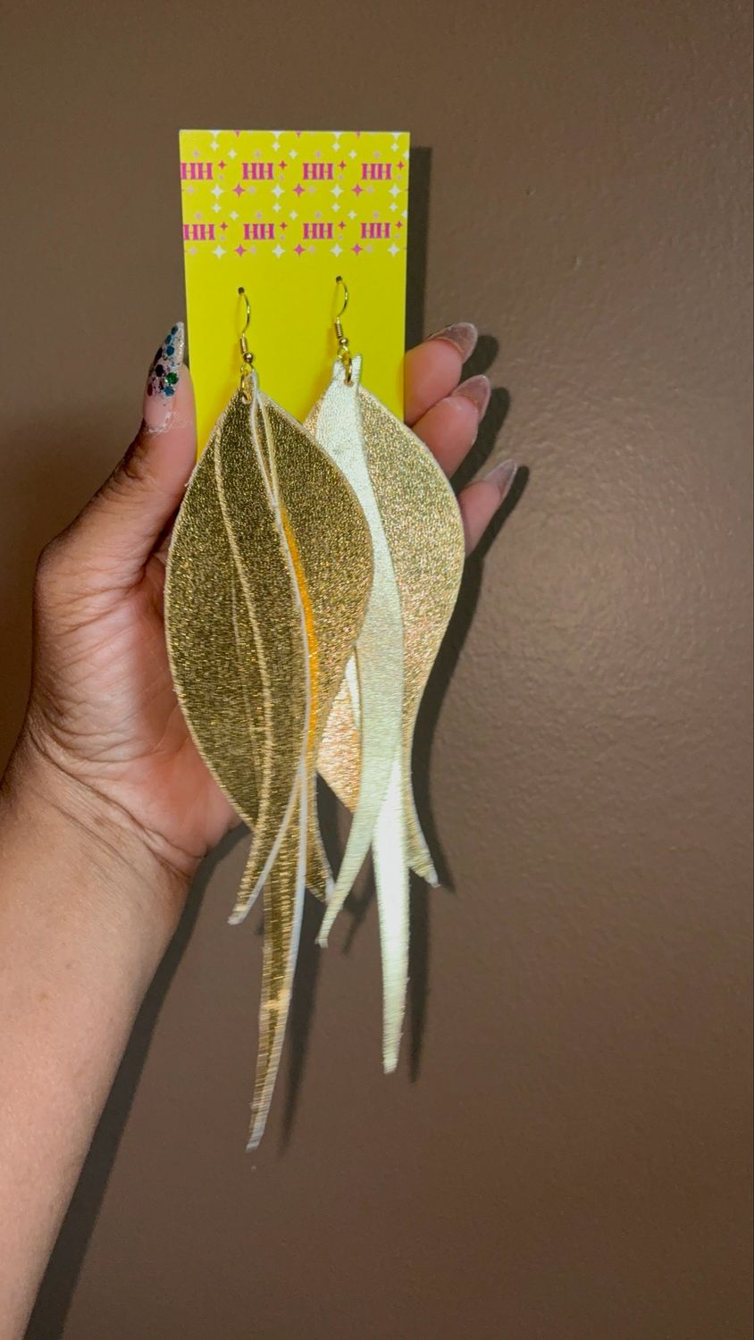 Lady Killas- Gold Statement Earrings