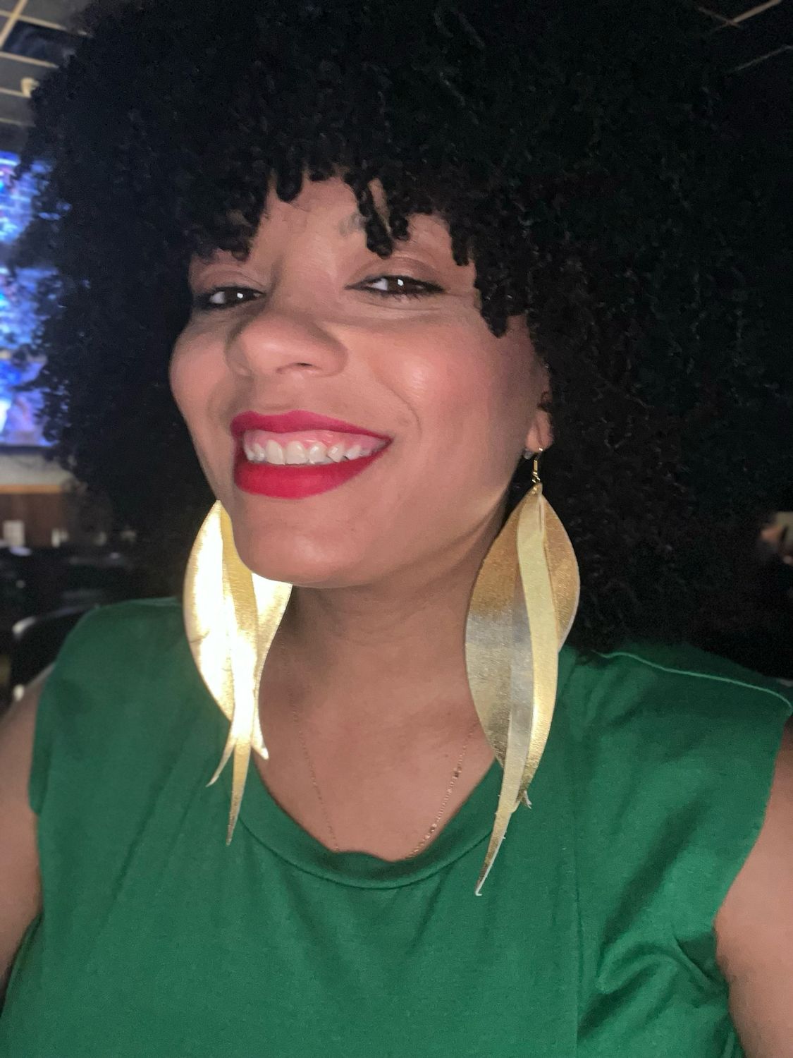 Lady Killas- Gold Statement Earrings