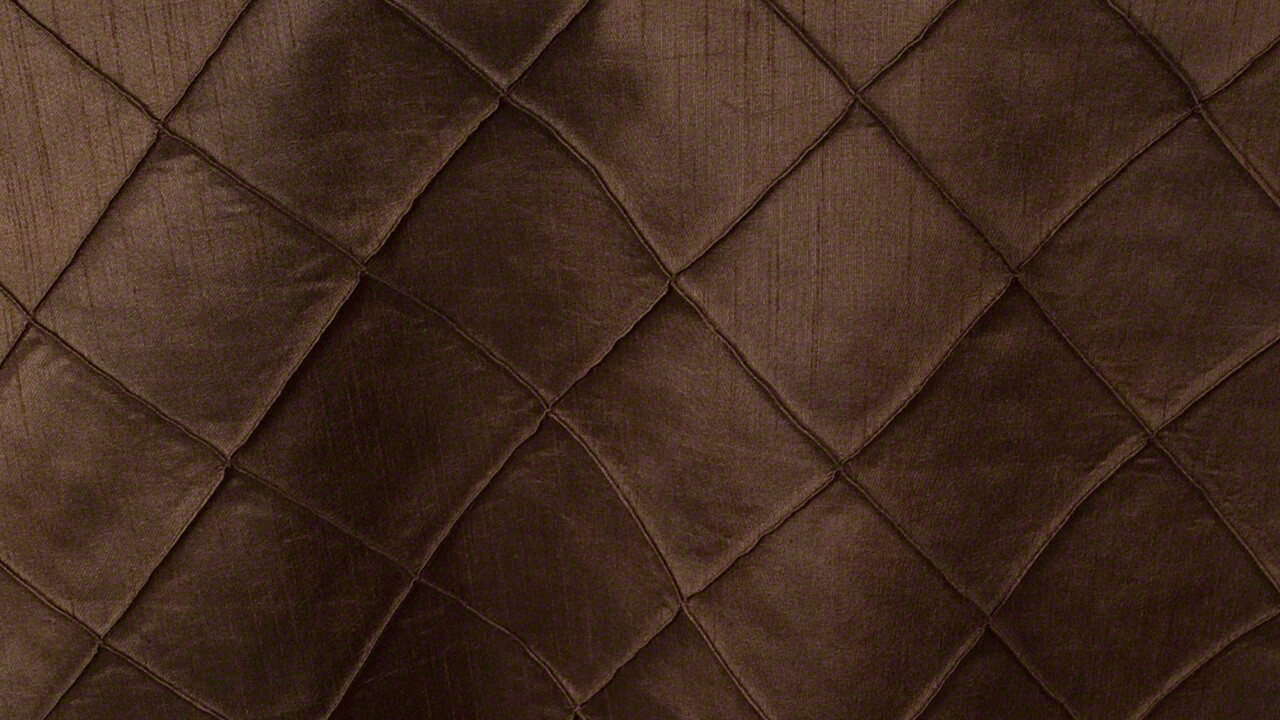 Chocolate Faux Silk Pintuck Sash 10