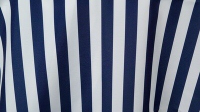 Navy/White Stripe Sash 7