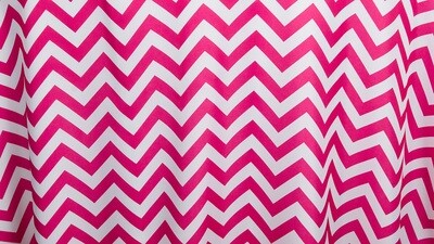 Fuchsia Chevron Dinner Napkin (10 Pack)