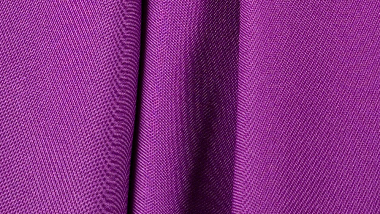 Plum Polyester 120" Round