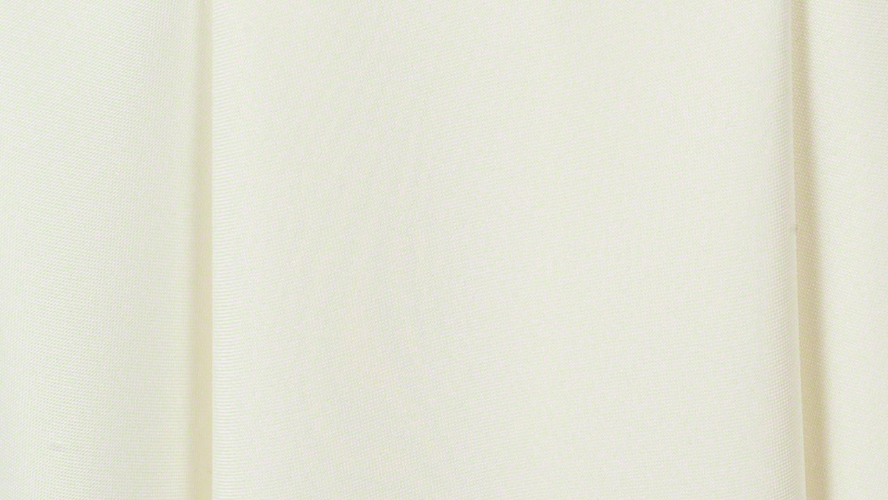 Ivory Polyester 90" x 90"