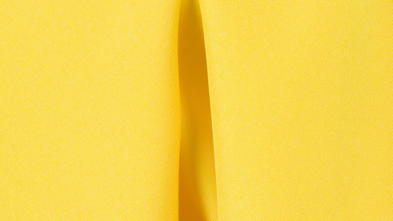 Lemon Polyester 90" Round