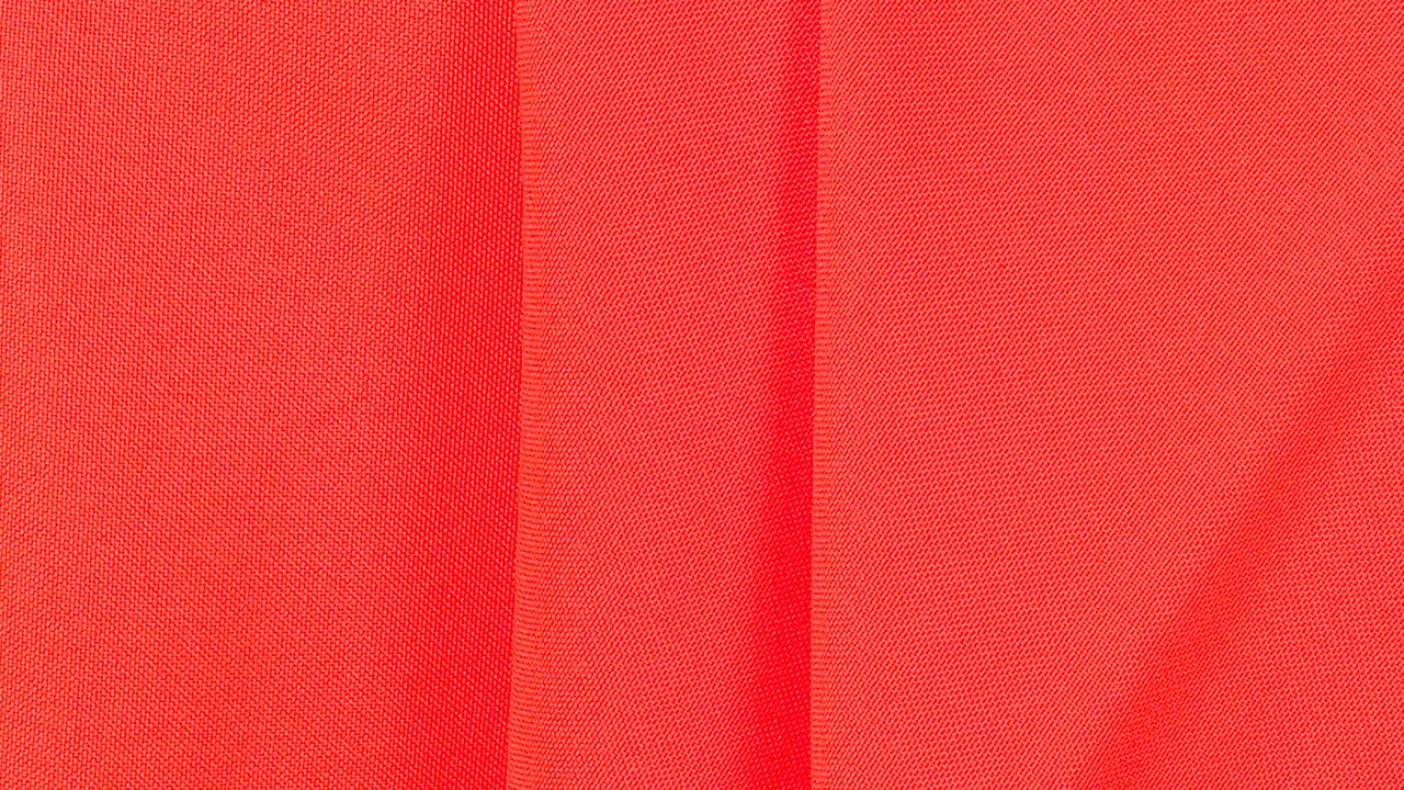 Neon Orange Polyester 90" Round