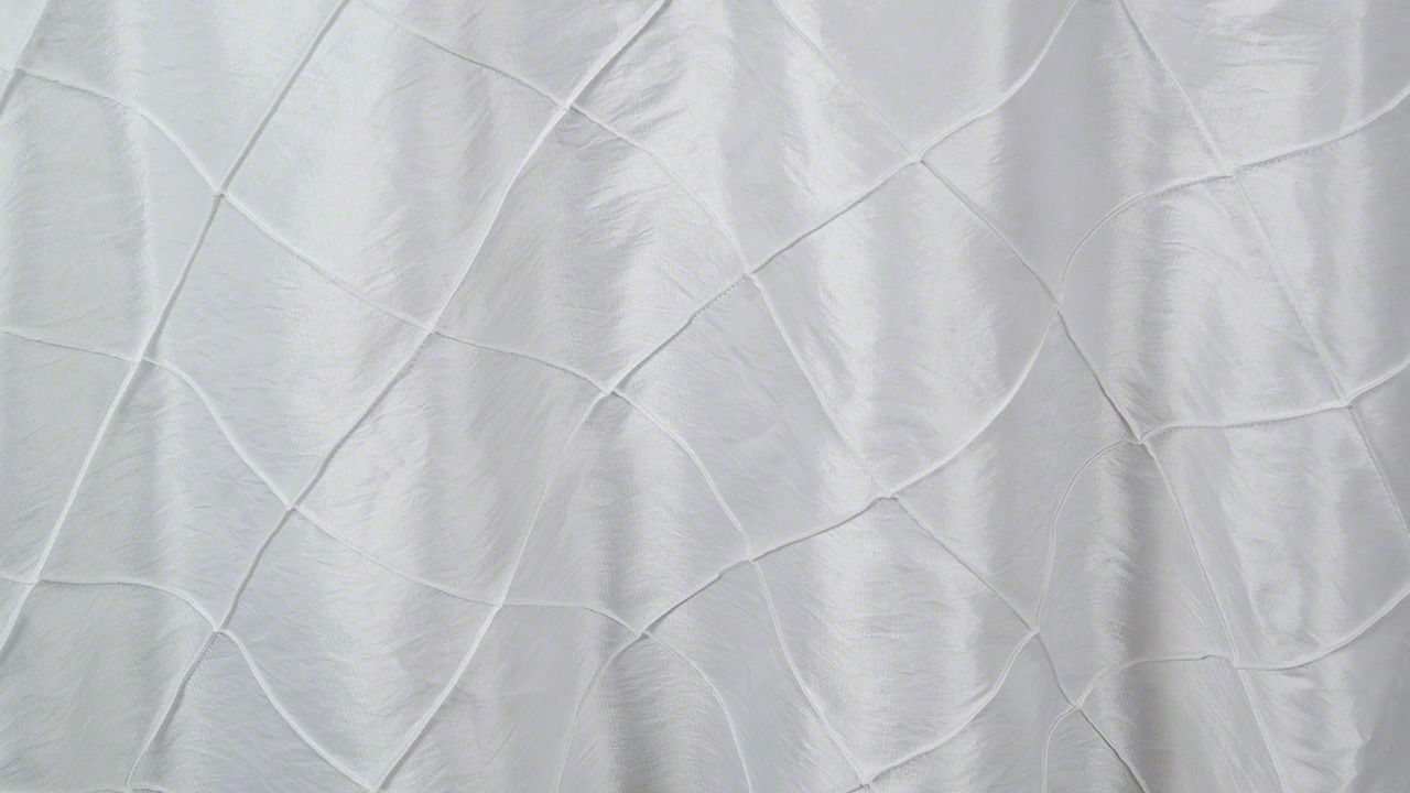 White Pintuck 84" x 84"